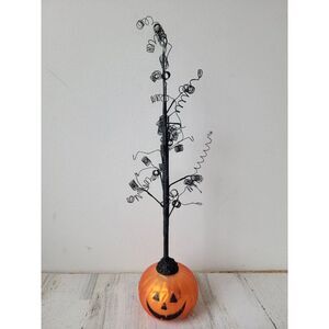 Dept 56 35169 Halloween ornament tree pumpkin jack o'lantern figure